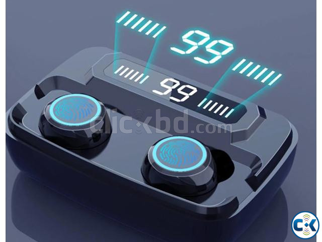 M11 TWS Wireless Earbuds With LED Digital Display large image 3