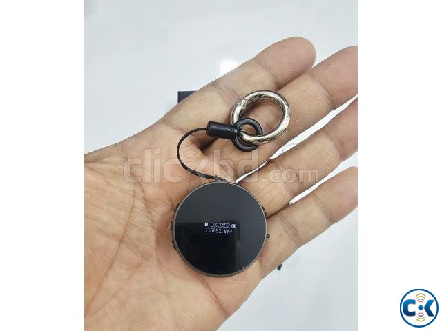 AR34 Mini Round Digital Voice Recorder 16GB LED Display large image 2
