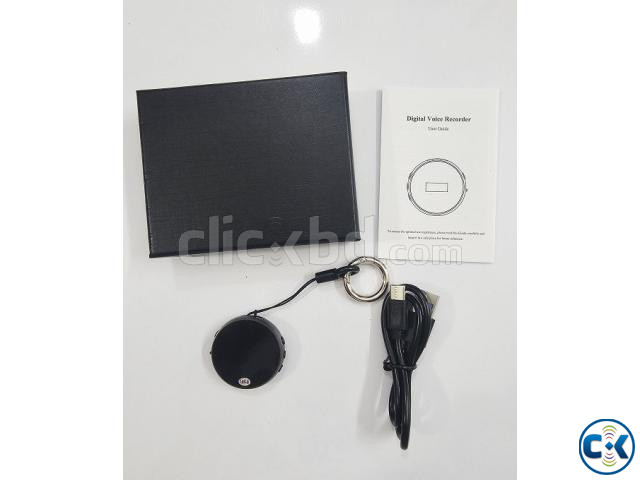 AR34 Mini Round Digital Voice Recorder 16GB LED Display large image 4