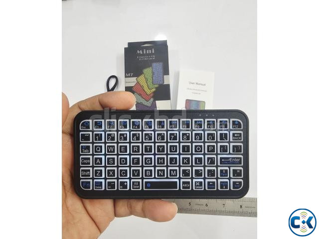 M7 Mini Bluetooth 5.2 Keyboard Colorful Light large image 4