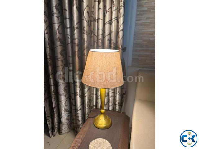 Lamp with Shade and Bulb large image 1