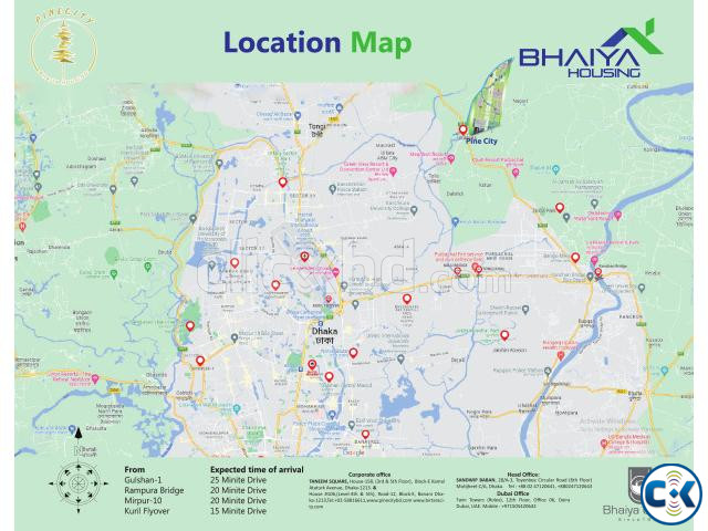 ৫৩৬৭ টাকা কিস্তিতে প্লট কিনুন রাজউক পূর্বাচল ২৭ নম্বর সেক্টর large image 1