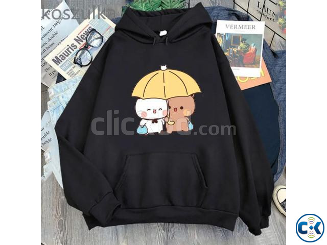 Ladies Stylish Premium Hoodie large image 1