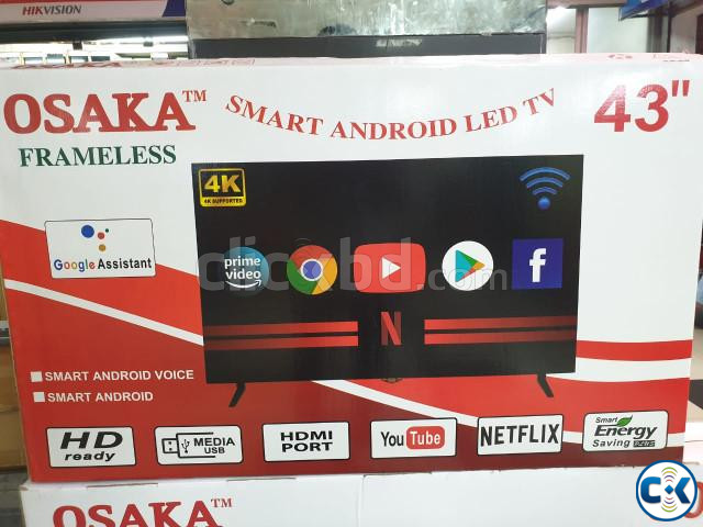 Osaka 43 Inch Frameless 2GB 16GB Smart Andrpid TV large image 0
