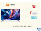 Xiaomi 32 inch A Pro 2026 QLED Smart Google TV Official
