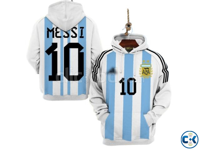 Argentina Hoodie CVC Fabrics large image 0