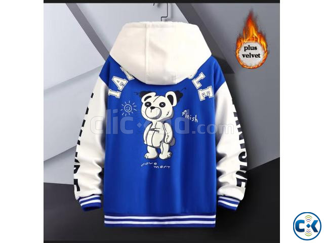 Amvosh Print Button Hoodie large image 2