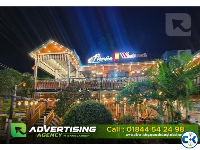 Food Court Branding Sign Board food court signage large image 1