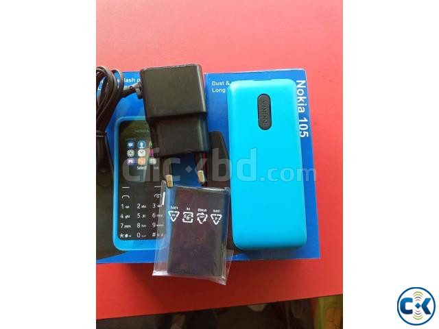 Nokia 105 Dual Sim Button Mobile 2015  large image 1