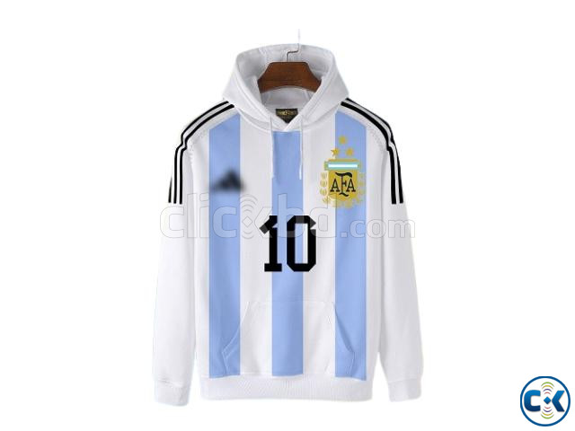 Argentina Hoodie CVC Fabrics large image 0