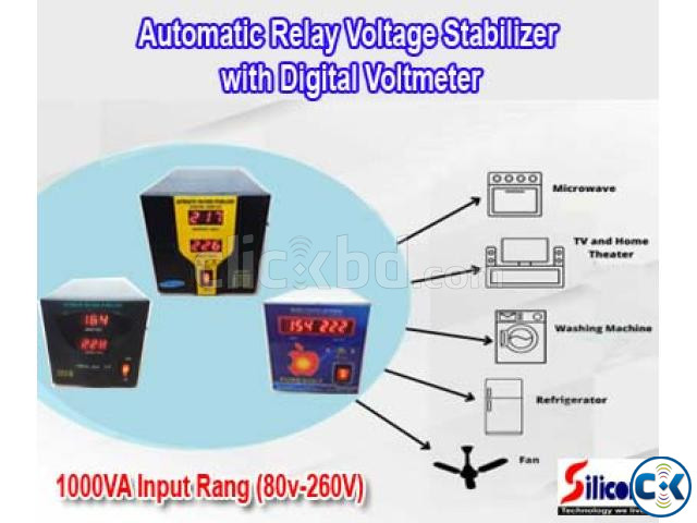 DIGITAL STABILIZER 1000VA 80V-260V  large image 4