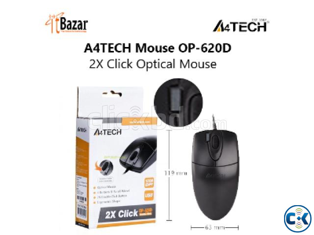 Lenovo HP Dell A4 Tech Optical Mouse large image 2