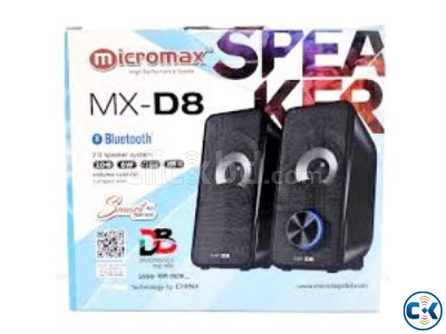 Micromax MX-D8 D-7 Multimedia Speaker large image 0