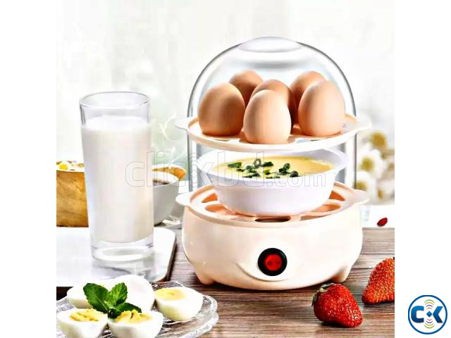 Electric Automatic Egg Steamer or Egg Boiled Machine large image 0