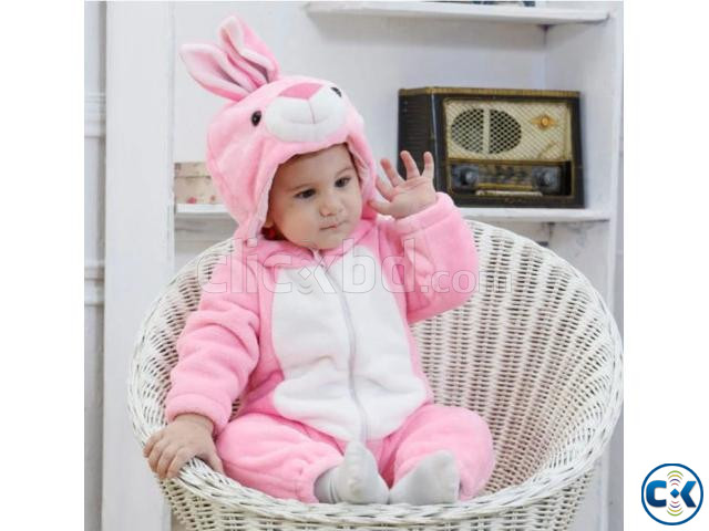 Rabbit One Piece Baby Jumpsuit large image 2
