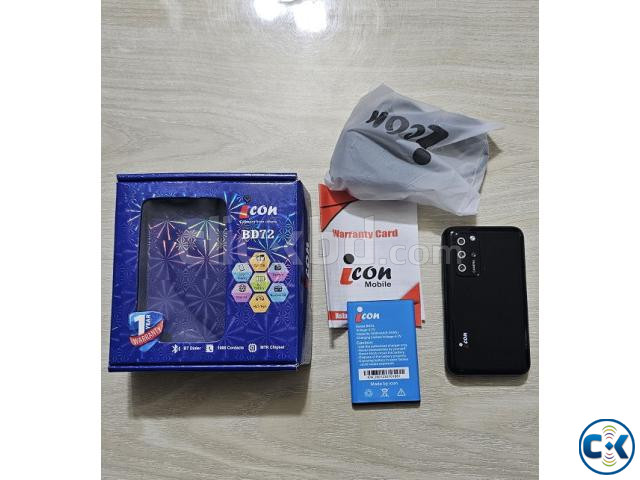 icon BD72 Mini Card Phone Dual Sim Black large image 4