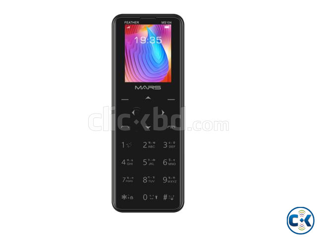 MARS MS104 Dual Sim Touch Button Phone Blue large image 0