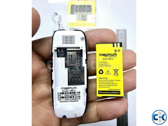 Maximum MB10 Mini Phone 1000mAh large image 4