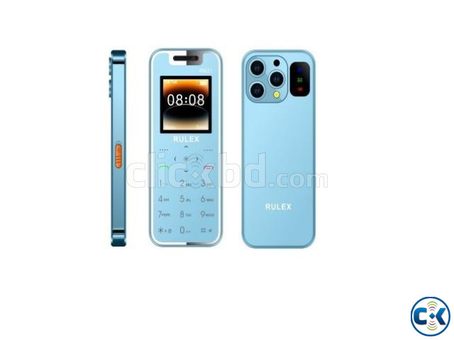 Rulex RM21 Mini Phone Dual Sim Warranty Blue large image 0