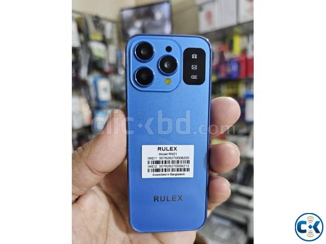 Rulex RM21 Mini Phone Dual Sim Warranty Blue large image 1