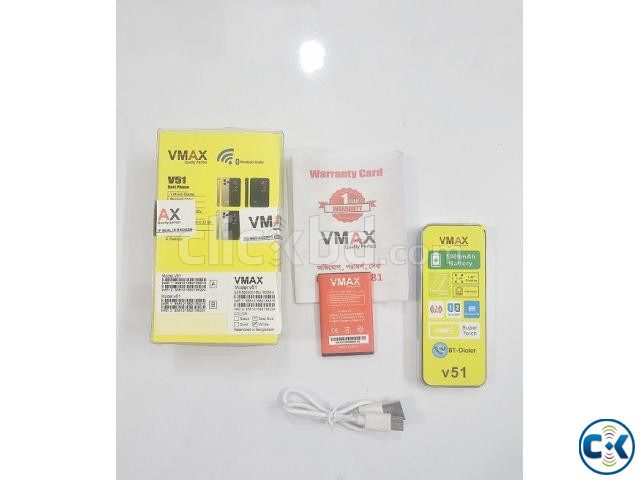 Vmax V51 Mini Card Phone Dual Sim large image 2