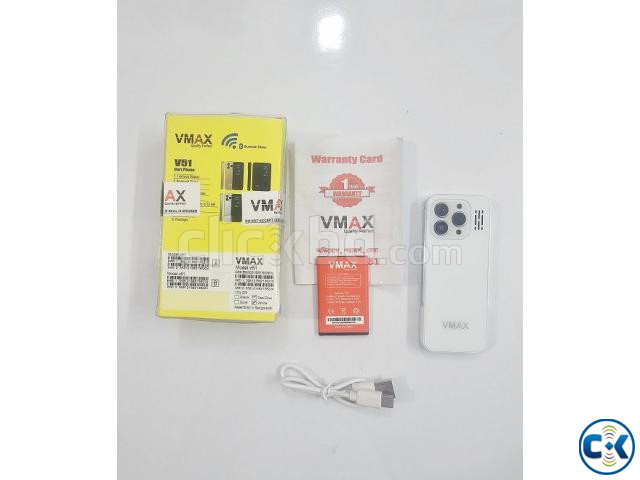 Vmax V51 Mini Card Phone Dual Sim large image 3