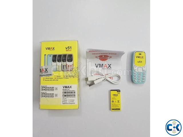 Vmax V51 Mini Phone Dual Sim Magic Voice - Pest large image 1