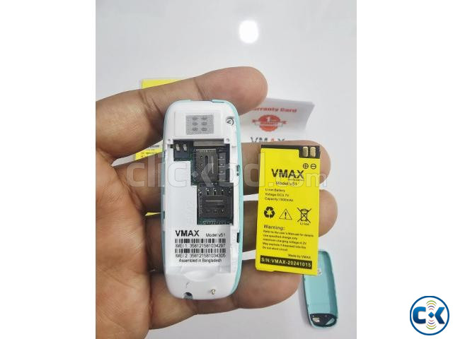 Vmax V51 Mini Phone Dual Sim Magic Voice - Pest large image 3