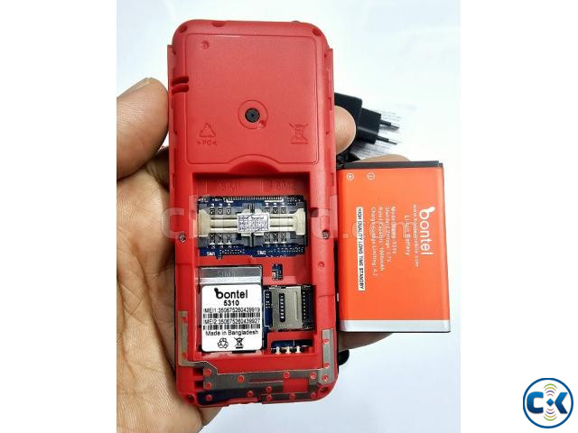 Bontel 5310 Dual Sim First Charging Phone With Warranty large image 2