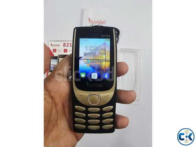 Bontel 8210S Phone Dual Sim 3000mAh With Cover large image 2