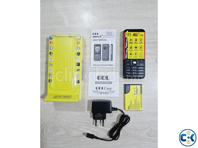 GDL Switch 4G LTE Smart Feature Phone Video Call FB large image 1