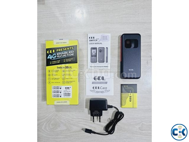 GDL Switch 4G LTE Smart Feature Phone Video Call FB large image 2