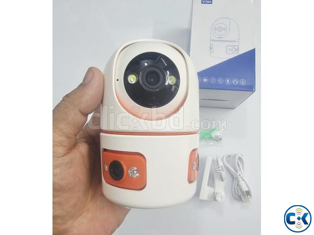 V380 Pro Triple Lans Wifi ip Camera 3MP large image 2