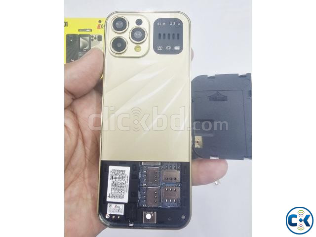icon i101 Mica Four Sim Feature Phone Gold large image 4