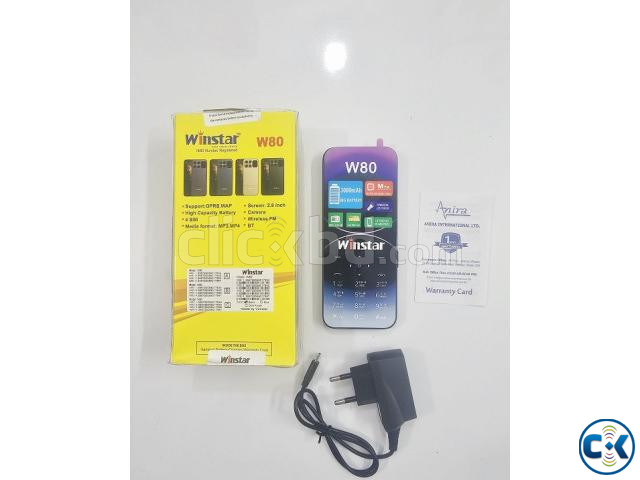 Winstar W80 Four Sim Phone Metal Body Blue large image 1