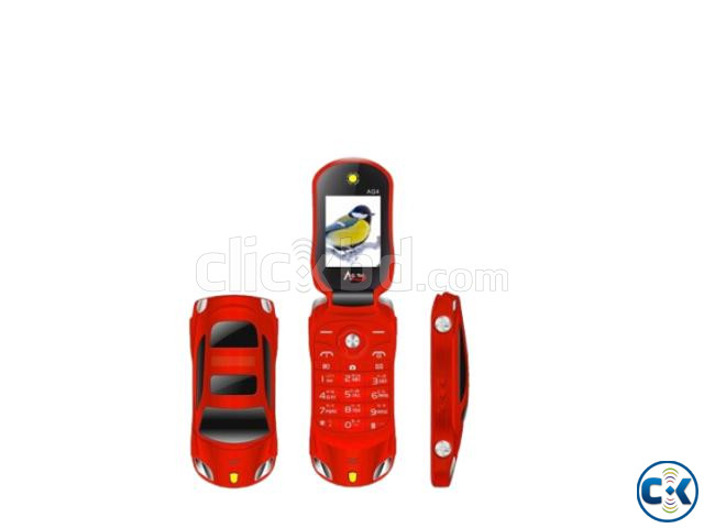 Agetel AG4 Car Shape Phone Dual Sim Red large image 0