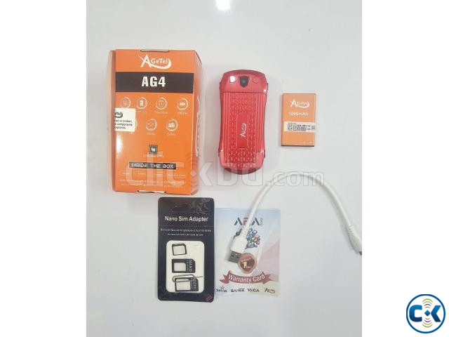 Agetel AG4 Car Shape Phone Dual Sim Red large image 2