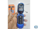 Small image 4 of 5 for Agetel AG4 Car Shape Folding Mobile Phone Blue | ClickBD