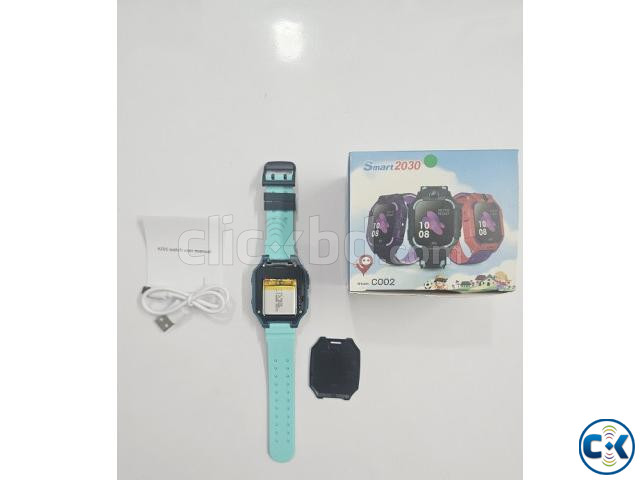 C002 Kids Smartwatch GPS Watch Call Camera Green large image 2