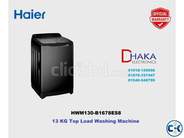 Haier HWM130-B1678ES8 Top Load Washing Machine 13 KG large image 0