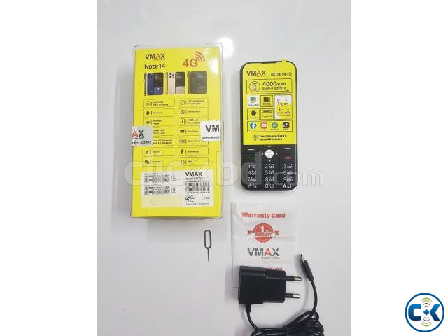 VMAX Note14 4G Wifi Android Button Phone 4GB RAM 64GB ROM large image 1