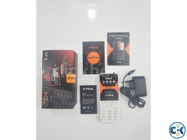 XTRA R24 4G internet Feature Phone White large image 1