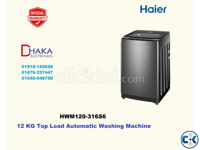 Haier HWM120-316S6 Top Load Washing Machine 12 KG large image 0