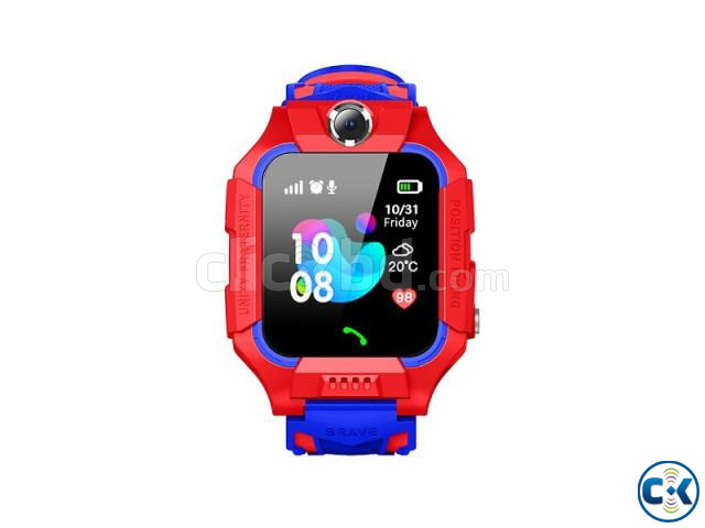 AR17 Kids GPS Watch Sim Supported Anti-loss Device Red large image 0