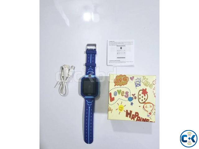 Q12 Kids Calling Smart Watch GPS Location Track Sim Supporte large image 1