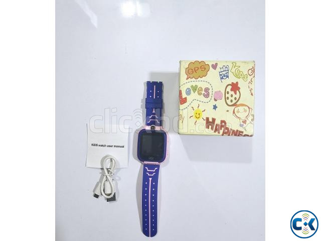 Q12 Kids GPS Smart watch Touch Sim Supported large image 1