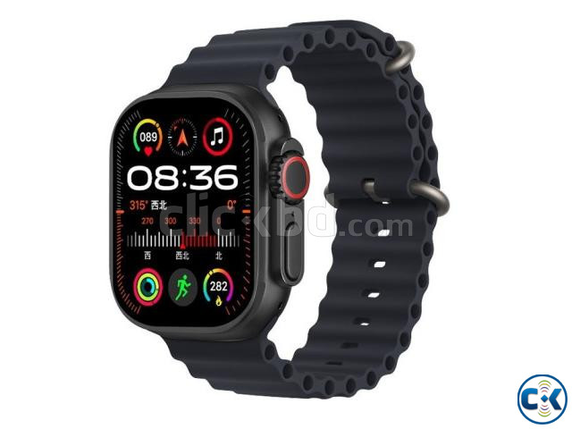 T800 Ultra 2 Smartwatch Bluetooth Calling Series 9 Black large image 0