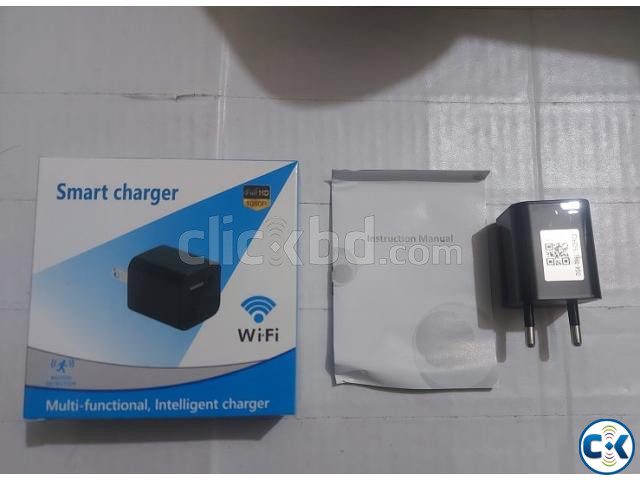 USB Wifi Charger Adapter 1080p Video Camera large image 1