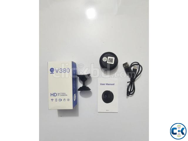 V1 Mini V380 Pro WiFi Video Camera Rechargeable large image 2