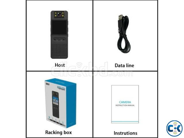 CS06 1080P Body Camera HD Infrared Night Vision Wifi Hostpot large image 3